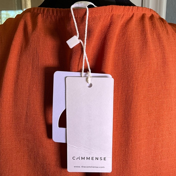 NWT Coastal Vacation Maxi Dress Coverup Resortwear Pool Beach XL Burnt Orange - Picture 3 of 12